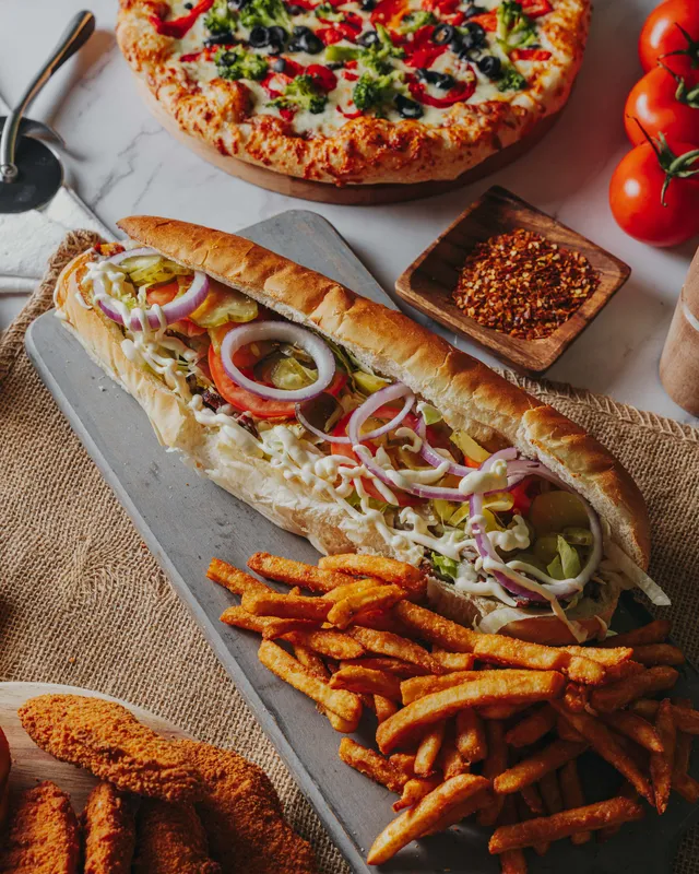 Tony's Pizza Halal Menu